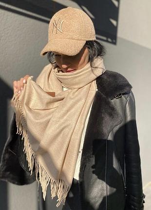 Теплий кашеміровий шарф /палантин 🍁