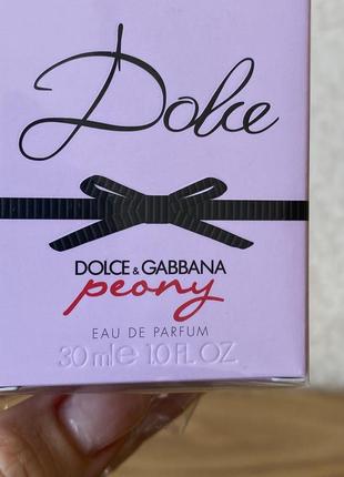 Dolce gabbana dolce peony, edp, оригинал, 17-18/30 мл6 фото