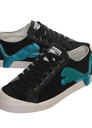 Стильные кроссовки puma vulcan cat lux 38,5/25см