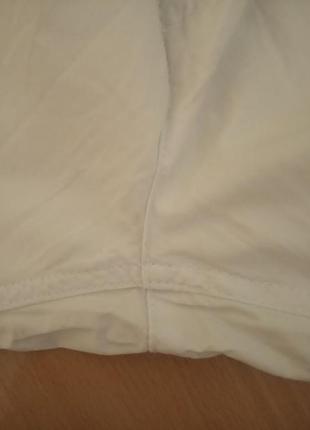 Штаны белые летние брюки бриджи, l, 100% каттон,4 фото