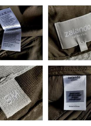 Тренч плащ пыльник кейп пончо хаки zalando4 фото