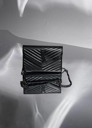 Сумка в стиле Saint Laurent Cassandra Sandalen 75mm Schwarz