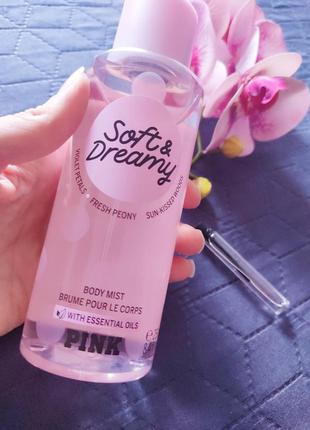 Victorias secret pink оригінал 250 спрей для тіла парфум пробнік у подарунок арома міст