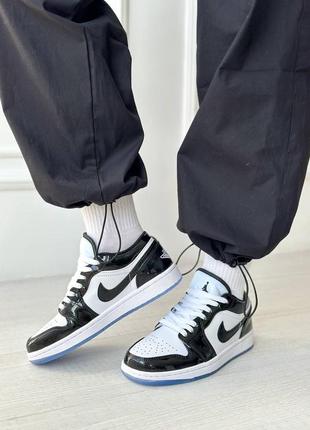 Женские кроссовки nike air jordan 1 low concord