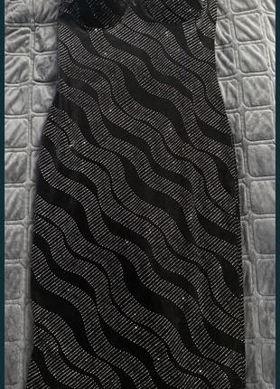 Велюровое платье