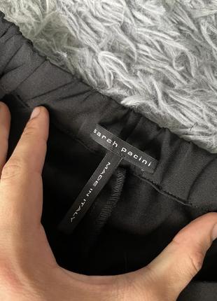 Sarah pacini шерстяные стильные брюки кюллоты от премиум бренда3 фото