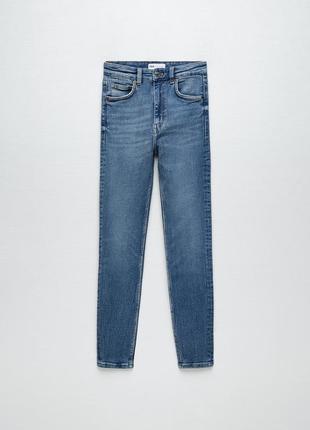 Джинсы скинни zara vintage skinny скіні