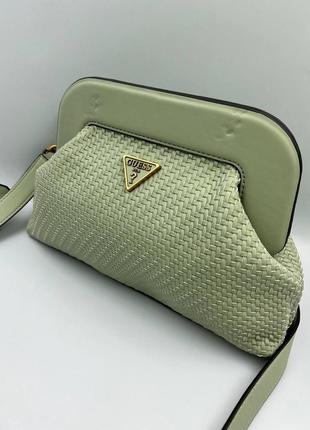 Сумка - guess hassie frame crossbody2 фото