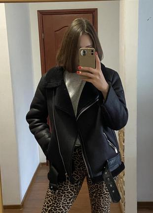 Дубленка zara