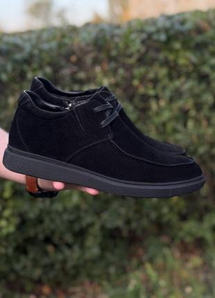 Черевики італійська 🇮🇹 замша топсайдери ботинки