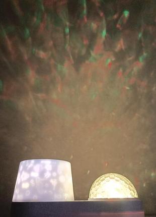 Світильник-проектор з ефектом місячного сяйва3 фото