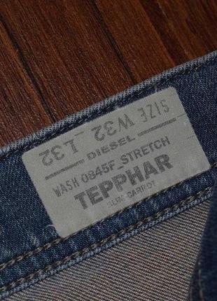 Diesel tepphar slim jeans (мужские джинсы слим дизель )6 фото