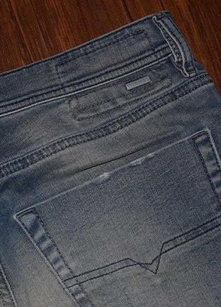Diesel tepphar slim jeans (мужские джинсы слим дизель )8 фото