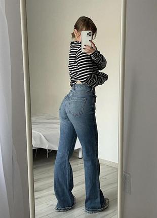Невероятные джинсы клеш на осень3 фото