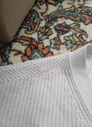 Женский кардиган кофта теплая шерсть вязаная бежевый цвет укороченный базовый стильный оверсайз идеальное состояние брендовый & other stories5 фото