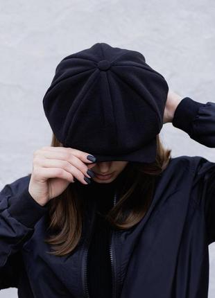 Женская кепка хулиганка without shelby black