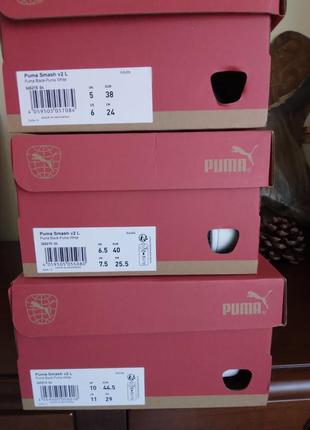 Кроссовки puma unisex. размер 406 фото