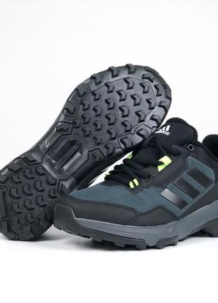 Чорні осінні кросівки чоловічі, вьетнам adidas terrex gore-tex fleece grey black / кросівки чоловічі на осінь adidas terrex tracerocker 2.0 gore-tex2 фото