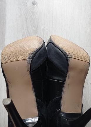 Туфли черные замша и лакированные8 фото
