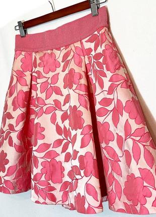 Pink, пишна спідничка з жакардової тканини, made in italy