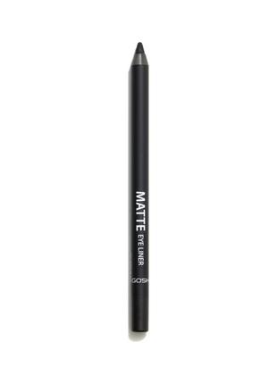 Карандаш для глаз матовый gosh matte eye pencil with matt effect