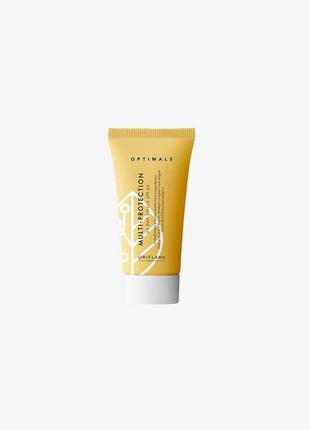 Мультифункциональный защитный крем для лица optimals с spf 50