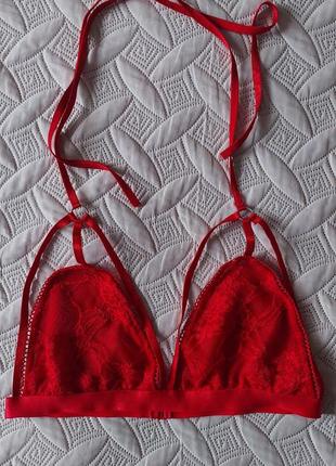 Бюстгалтер портупея без поролона