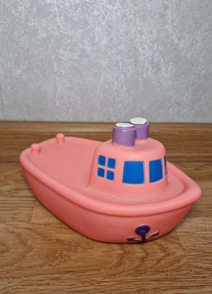 Рожевий човен для ванної3 фото