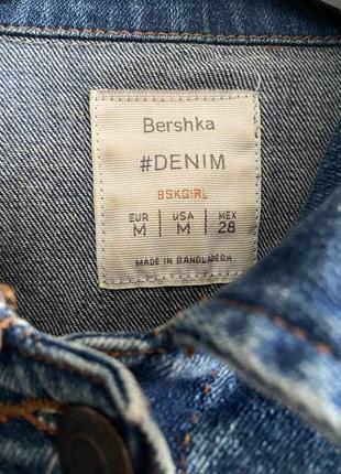 Bershka джинсовый пиджак6 фото