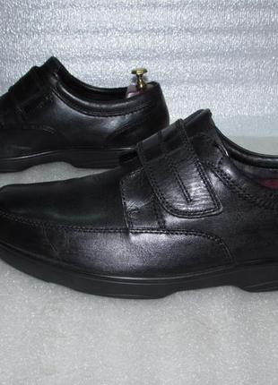Marks&spencer модель airflex кожаные туфли мокасины состояние новых2 фото