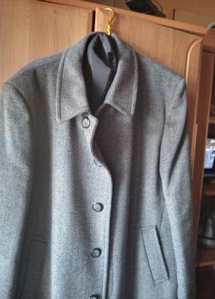 Пальто мужское украина (70% шерсть, р.54)4 фото