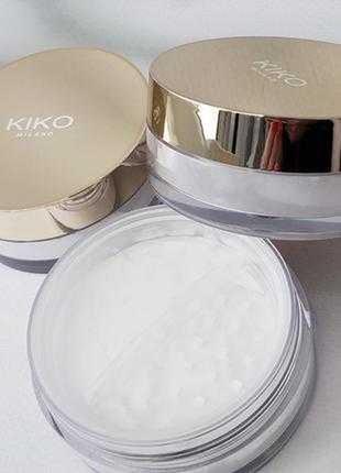 Kiko dolce vita fresh feel setting powder2 фото