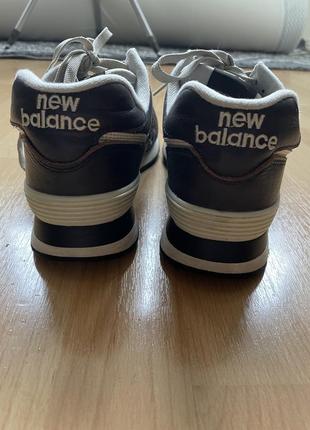 Шкіряні кросівки new balance (original)3 фото