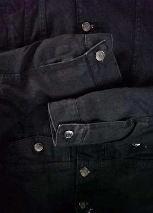 Классная теплая джинсовка5 фото