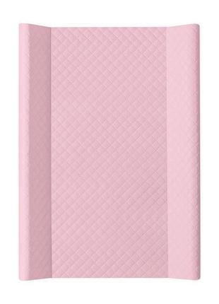 Пеленальная доска cebababy 50x70 caro w-200-079-129, pink nude, розовый дым