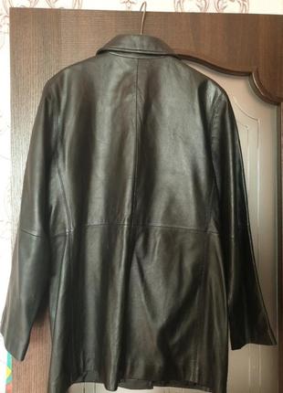 Шкіряна куртка, р.48-502 фото