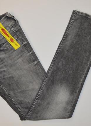 Брендовые женские серые коттоновые джинсы pepe jeans тунис этикетка5 фото