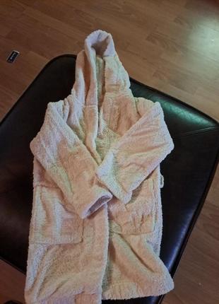 Натуральный халат tchibo 98-104 без пояса