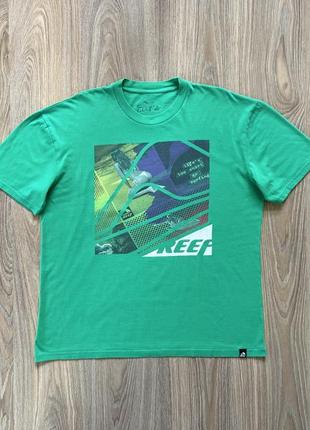 Чоловіча бавовняна футболка з принтом reef