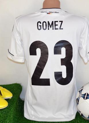 Брендовая спортивная футболка сборной германии adidas climacool gomez 232 фото