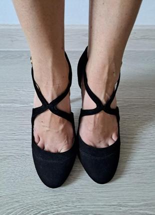 Новые замшевые туфли miss kg8 фото
