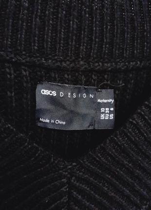 Черное платье свитер от asos размер м9 фото