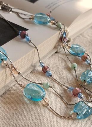 Шикарное винтажное трехрядное ожерелье!⚜️6 фото