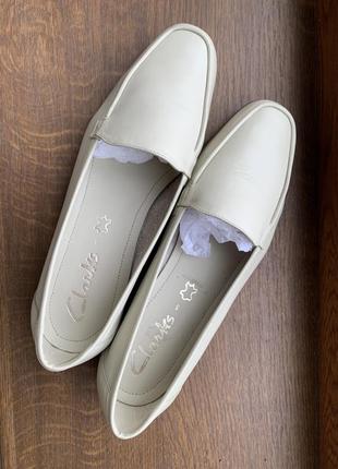 Туфли кожаные clarks 38 р