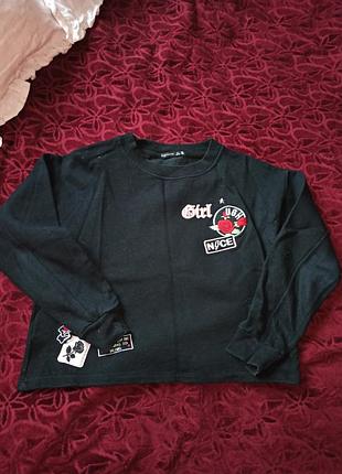 Теплый свитшот bershka