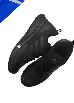 Мужские кроссовки адидас adidas cloudfoam чёрные термо3 фото