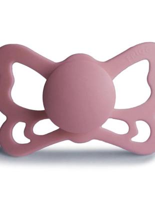 Пустушка frigg butterfly size 2 (6-18 m), cedar, рожевий