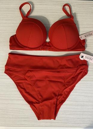 Купальник victoria’s secret топ 34b, 38c, плавки s, l. виктория сикрет