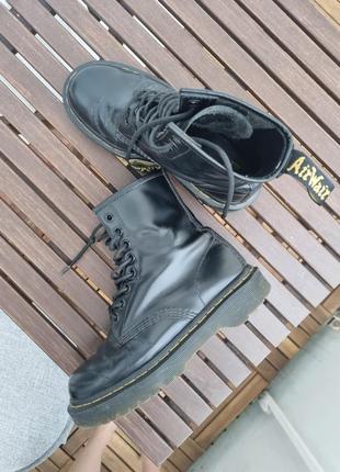 Dr. martens 1460 bex — black smooth1 фото