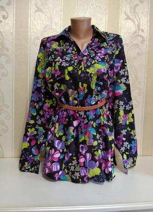 Кольорова натуральна сорочка, etam